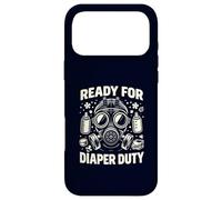 Ready For Diaper Duty New Parent Survival Humor Case for iPhone 17 Pro Max