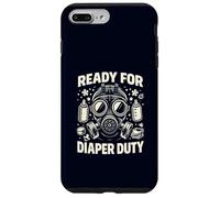 Ready For Diaper Duty New Parent Survival Humor Case for iPhone 7 Plus/8 Plus