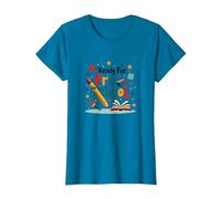 Ready for Pre School - Fun Learning Adventure Begins T-Shirt, Women, Sapphire, 3XL
