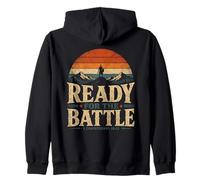 Ready For The Battle Christian Warrior 1 Corinthians 16 13 Zip Hoodie