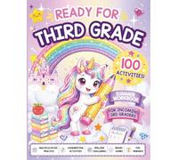 Ready for Third Grade!: A Summer Workbook for Girls Moving from Second to Third Grade with Math, Multiplication, Spelling, and Handwriting Practice