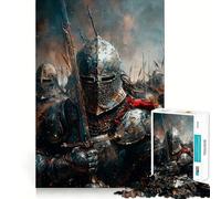 Ready for Victory 1000 Piece Jigsaw Puzzles for Teenagers Jigsaw Brain Workout Toy Group Play Art Assembly Classic Gift (50x75cm)