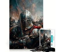 Ready for Victory Jigsaw Puzzle for Teenagers 1000 Pieces Reason Skill Toy Calming Play Exact Cut Perfect Present (38x52cm)