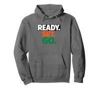 Ready Go Marathon Go Time Get Moving Sprinter 10k 5k Race Pullover Hoodie