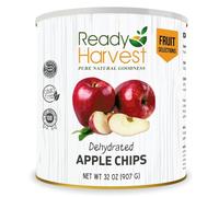 Ready Harvest Dehydrated Food - Apple Slices | Emergency Food | Camping & Survival Kits | #10 Can | 30-Year Shelf Life | Cans Filled to the Top