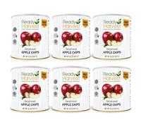 Ready Harvest Dehydrated Food - Apple Slices | Emergency Food | Long-Term Storage | #10 Can | 30-Year Shelf Life | 6 Cans Filled to the Top