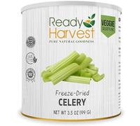 Ready Harvest Freeze-Dried Celery Fresh Pantry Staples | Camper Must Haves Camping Essentials, Camping Survival Emergency Supply Food, Hurricane Preparedness items #10 Can