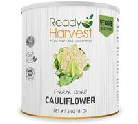 Ready Harvest - Freeze Dried Whole Foods for Emergency Food Storage, Camping Supplies, and Survival Kits | Sealed Fresh in #10 Can | 30 Year Shelf Life | 1 Can | Cauliflower