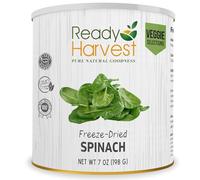 Ready Harvest - Freeze Dried Whole Foods for Emergency Food Storage, Camping Supplies, and Survival Kits | Sealed Fresh in #10 Can | 30 Year Shelf Life | 1 Can | Spinach
