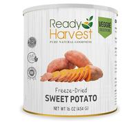 Ready Harvest Freeze Dried Food - Sweet Potatoes | Emergency Food | Pantry Staples | #10 Can | 25-Year Shelf Life | Cans Filled to the Top