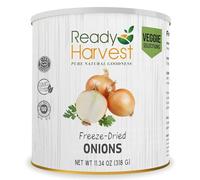 Ready Harvest - Freeze Dried Whole Foods for Emergency Food Storage, Camping Supplies, and Survival Kits | Sealed Fresh in #10 Can | 30 Year Shelf Life | 1 Can | Onions