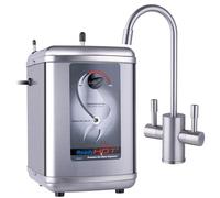 Ready Hot RH-200-F560-BN Stainless Steel Hot Water Dispenser System, Includes Brushed Nickel Dual Lever Faucet