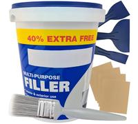Ready Mixed Plaster & Wall Filler Repair Kit - White, Fills Holes & Cracks