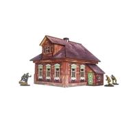 Ready-Painted WW2 Ostfront Village Forester's Dacha by Micro Art Studio