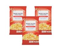 Ready Salted Potato Chips, Crunchy & Salty, 3 X 150g,Ready salted potato chips. Crunchy & Salty A classic snack, packed with flavour and crunch