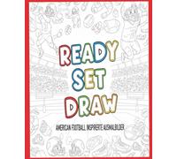 READY SET DRAW: American Football inspirierte Ausmalbilder