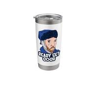 Ready Set Gogh Design for a Van Gogh Art Lover Stainless Steel Insulated Tumbler