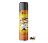 READY STEADY DEFEND Wasp Nest Killer Foam Jumbo Size Bottle Sprays from 5M Away Treats Upto 7 Nests, 1, 600.0 millilitre