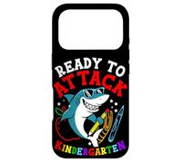 READY TO ATTACK Kindergarten Funny Shark Kindergarten Case for iPhone 17 Pro