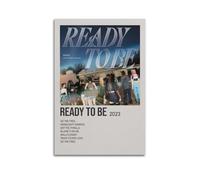 READY TO BE by TWICE Poster Canvas Cover Wall Art Print Aesthetic Poster Modern Art Painting for Living Room 24x36inch(60x90cm) Unframe-style