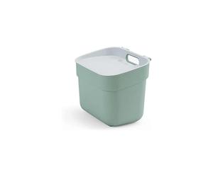 Ready To Collect 5L Compost Bin with Wall Bracket for Wall or Door Kitchen Bathroom Laundry Room 100% Recycled Green