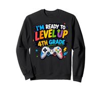 Ready To Crush 4th Grade Fourth Video Gamer First Day Boys Sweatshirt