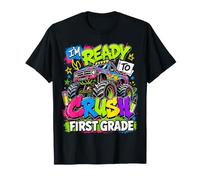 Ready to Crush First Grade Monster Truck Back to School Boy T-Shirt