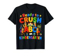 Ready to Crush Kindergarten Tung Sahur Cute Student Kid Meme T-Shirt
