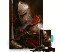 Ready to Defend Jigsaw Puzzle for Adults 1000 Pieces Memory Boost Group Play Pattern Assembly Xmas Surprise (38x26cm)