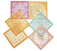 Ready to Draw Rangoli Making Kit Rangoli Making Stencils (Style-4)