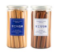 Ready to eat biscuits, handmade milk bars, chocolate bars 160g/can, Chinese healthy and nutritious leisure snacks, cereals, breakfast Dim sum, desserts, delicious candy cake (Combination,2 cans)