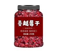 Ready to Eat Dried Cranberry and Blueberry,Dried Fruit Snacks,Blueberry and Cranberry Dim Sum 250g/Can,Preserved Fruit,Chinese Snack Gift,Pure Vegetarian and Leisure Food (Dried Cranberry,1 Can)