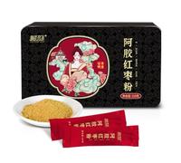 Ready-to-Eat Ejiao Red Date Powder, 210g, Premium Donkey-Hide Gelatin Powder for Daily Nutrition