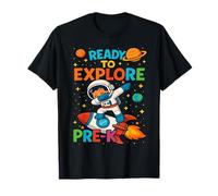 Ready to Explore Pre-K Astronaut 1st Day Back To School Kids T-Shirt
