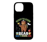 Ready To Learn Bear Back To School 2026 Student Boys Girls Case for iPhone 14