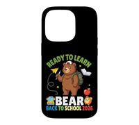 Ready To Learn Bear Back To School 2026 Student Boys Girls Case for iPhone 14 Pro
