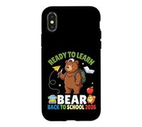 Ready To Learn Bear Back To School 2026 Student Boys Girls Case for iPhone X/XS
