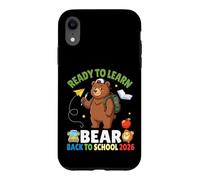 Ready To Learn Bear Back To School 2026 Student Boys Girls Case for iPhone XR