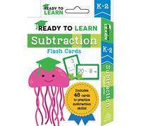 Ready to Learn - K 2 Subtraction Flash Cards