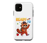 Ready To Learn Red Panda Student Back To School Kid Boy Girl Case for iPhone 11