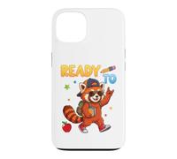 Ready To Learn Red Panda Student Back To School Kid Boy Girl Case for iPhone 13