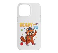 Ready To Learn Red Panda Student Back To School Kid Boy Girl Case for iPhone 14 Pro Max