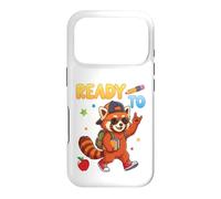Ready To Learn Red Panda Student Back To School Kid Boy Girl Case for iPhone 17 Pro