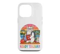Ready To Learn Turkish Van Cat Funny Back To School Student Case for iPhone 13 Pro