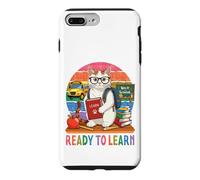 Ready To Learn Turkish Van Cat Funny Back To School Student Case for iPhone 7 Plus/8 Plus