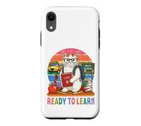 Ready To Learn Turkish Van Cat Funny Back To School Student Case for iPhone XR