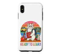 Ready To Learn Turkish Van Cat Funny Back To School Student Case for iPhone XS Max