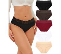 READY TO LOVE Cotton Underwear Women Soft Women's Knickers Comfy Womens Pants Brazilian Knickers Multipack Sexy Ladies Briefs Stretchy Bikini Panties