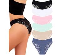 READY TO LOVE Seamless Knickers for Women Lace Brazilian Knickers for Women Multipack Sexy Ladies Panties Seamless Underwear Multipack Womens Pants