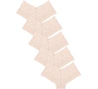 READY TO LOVE Sexy Women's Underwear Lace Shorts V Waist Breathable Cheeky Panties Boyshorts Underwear Women 5 Pack, H-multicolor(5 Pack), XXL